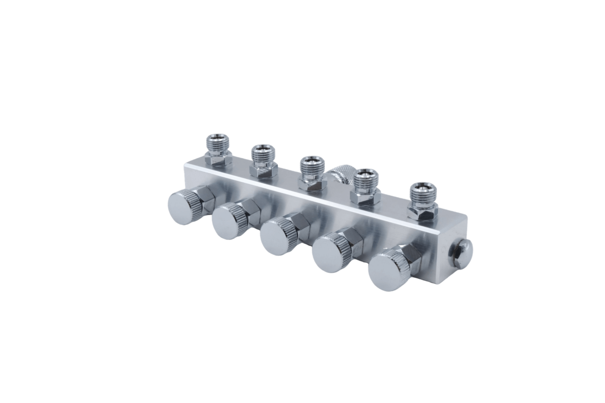 Five-Port Adjustable Flow Control Valve CH-AL4301 - CYC 銓鎰成有限公司